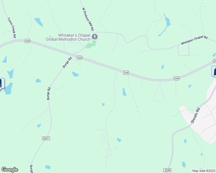 map of restaurants, bars, coffee shops, grocery stores, and more near 206 Whitaker Road in Pinnacle