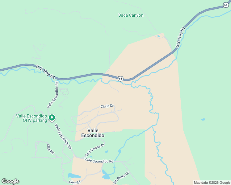 map of restaurants, bars, coffee shops, grocery stores, and more near 26778 U.S. Highway 64 in Taos