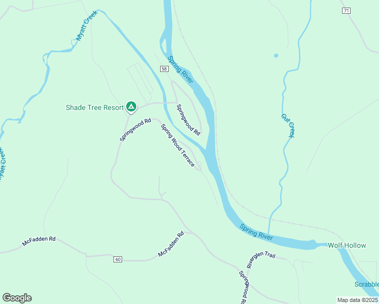 map of restaurants, bars, coffee shops, grocery stores, and more near 100 Spring Wood Terrace in Hardy