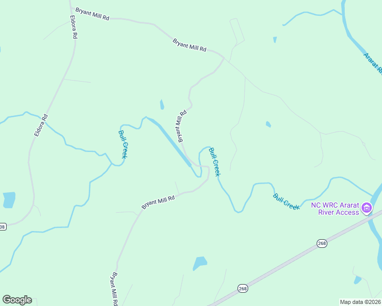 map of restaurants, bars, coffee shops, grocery stores, and more near 636 Bryant Mill Road in Ararat
