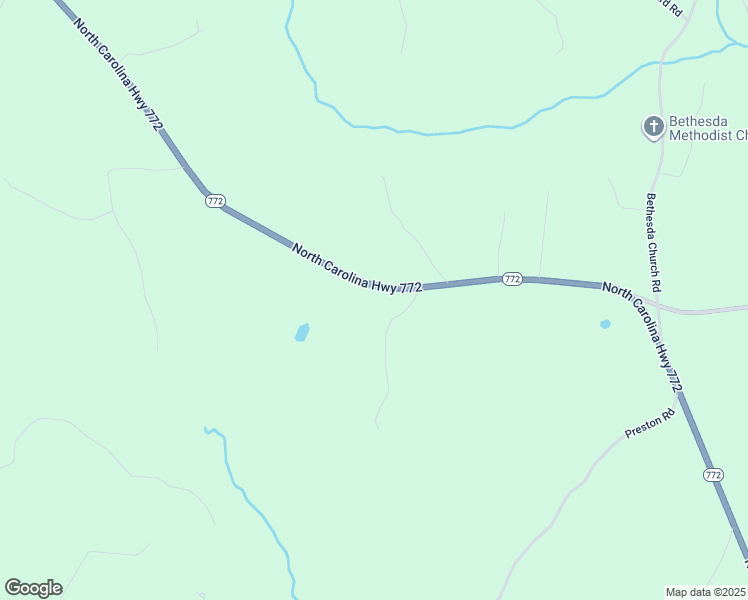 map of restaurants, bars, coffee shops, grocery stores, and more near 2495 North Carolina 772 in Madison