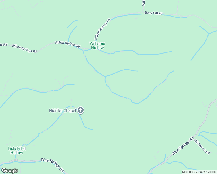 map of restaurants, bars, coffee shops, grocery stores, and more near 182 Opposum Hollow Road in Elizabethton