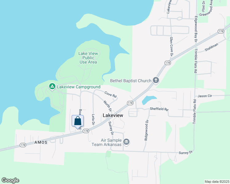 map of restaurants, bars, coffee shops, grocery stores, and more near in Lakeview