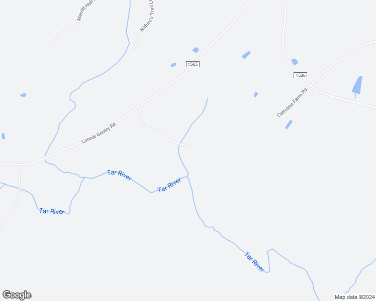 map of restaurants, bars, coffee shops, grocery stores, and more near 2436 Lonnie Gentry Road in Roxboro