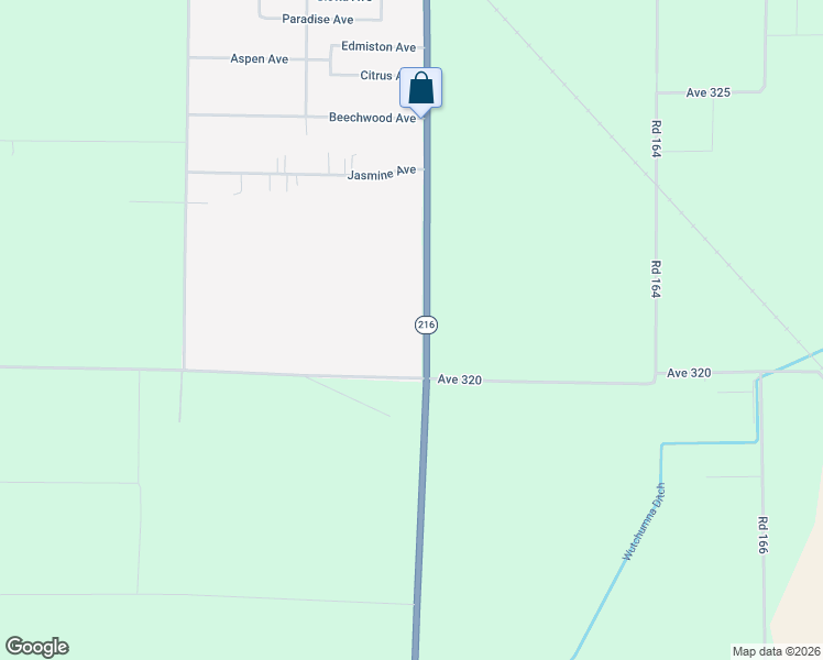 map of restaurants, bars, coffee shops, grocery stores, and more near Road 160 in Ivanhoe