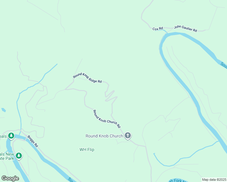 map of restaurants, bars, coffee shops, grocery stores, and more near 737 Round Knob Ridge Road in West Jefferson
