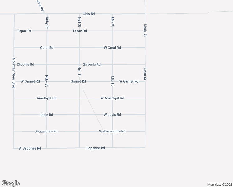 map of restaurants, bars, coffee shops, grocery stores, and more near 1220 West Amethyst Road in Pahrump
