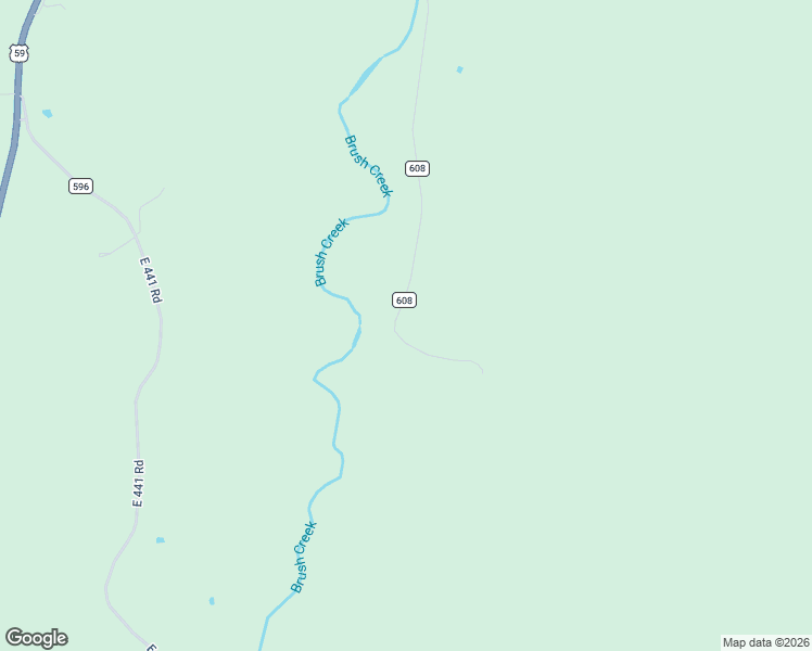 map of restaurants, bars, coffee shops, grocery stores, and more near 44418 County Road 608 in Jay