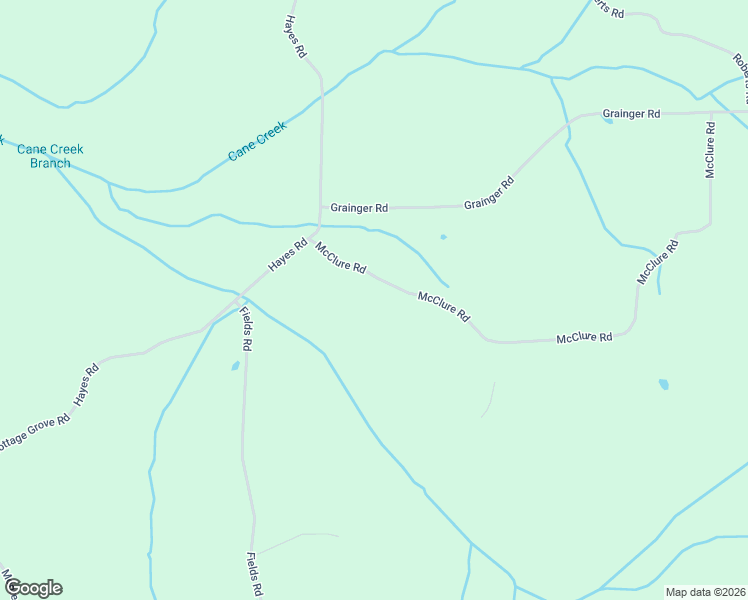map of restaurants, bars, coffee shops, grocery stores, and more near 1275 McClure Road in Cottage Grove