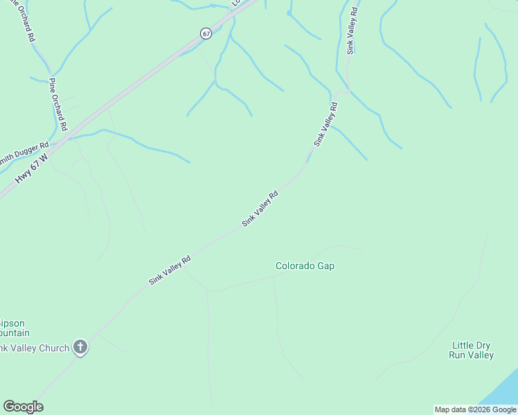 map of restaurants, bars, coffee shops, grocery stores, and more near 5571 Sink Valley Road in Butler