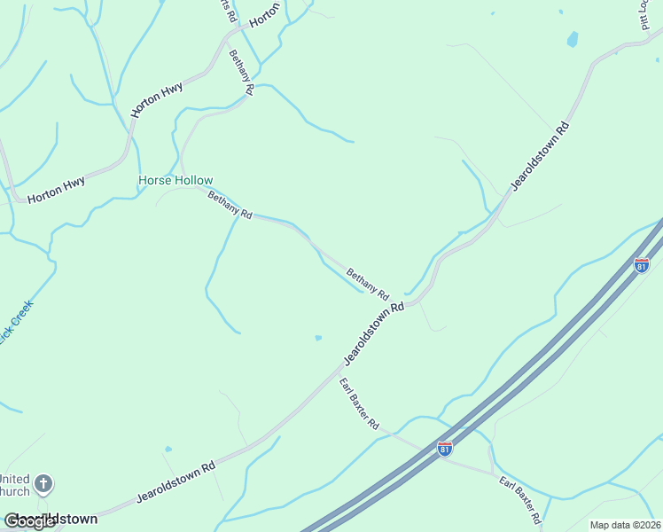 map of restaurants, bars, coffee shops, grocery stores, and more near 205 Bethany Road in Chuckey