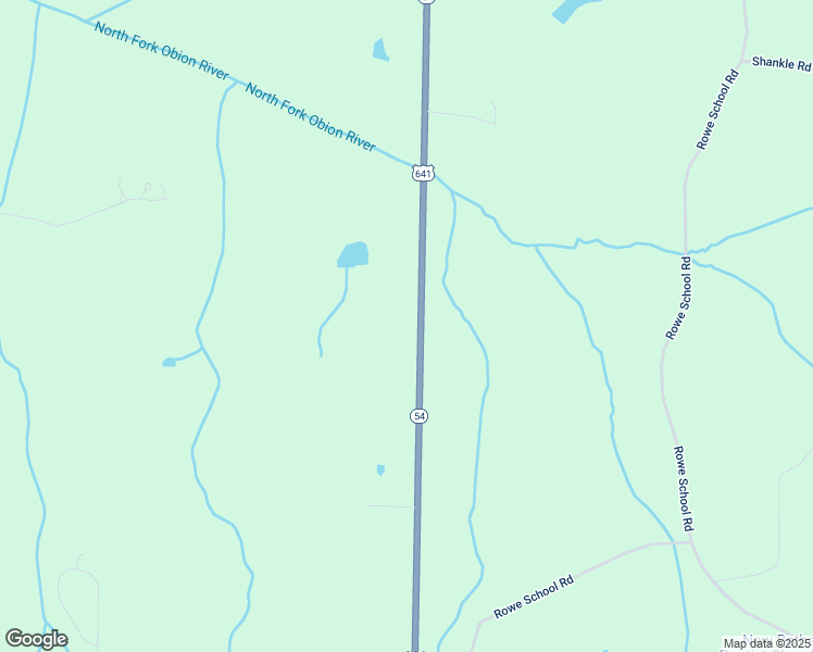 map of restaurants, bars, coffee shops, grocery stores, and more near 5001 Highway 641 in Puryear