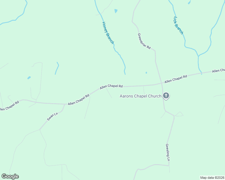 map of restaurants, bars, coffee shops, grocery stores, and more near 427 Allen Chapel Rd in Overton