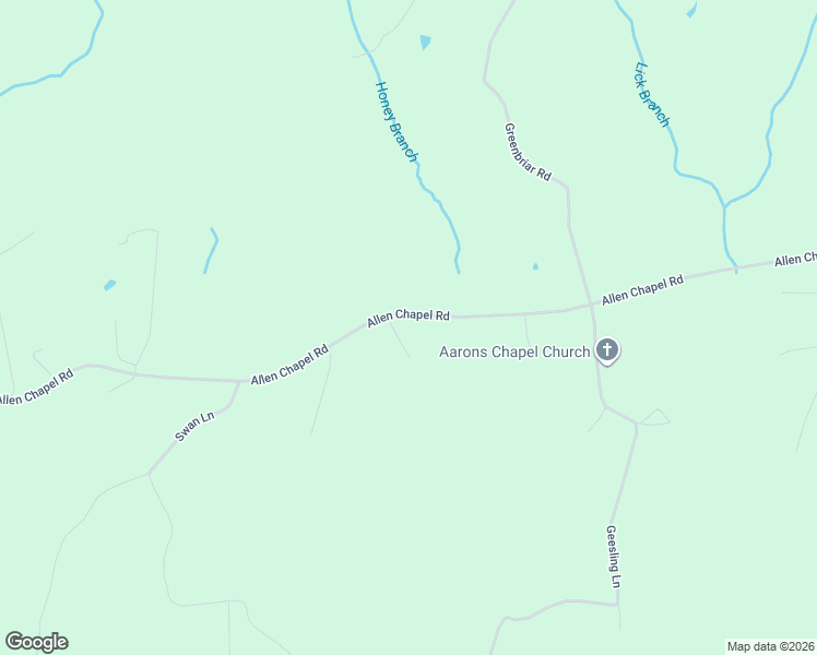 map of restaurants, bars, coffee shops, grocery stores, and more near 427 Allen Chapel Rd in Overton