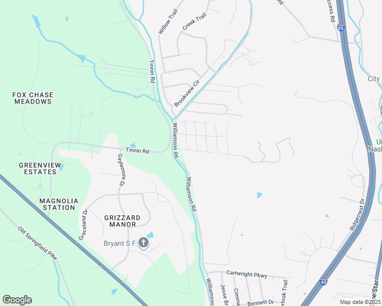 map of restaurants, bars, coffee shops, grocery stores, and more near 2015 Valley Drive in Goodlettsville