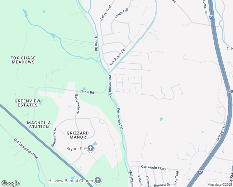 map of restaurants, bars, coffee shops, grocery stores, and more near 2018 Valley Drive in Goodlettsville