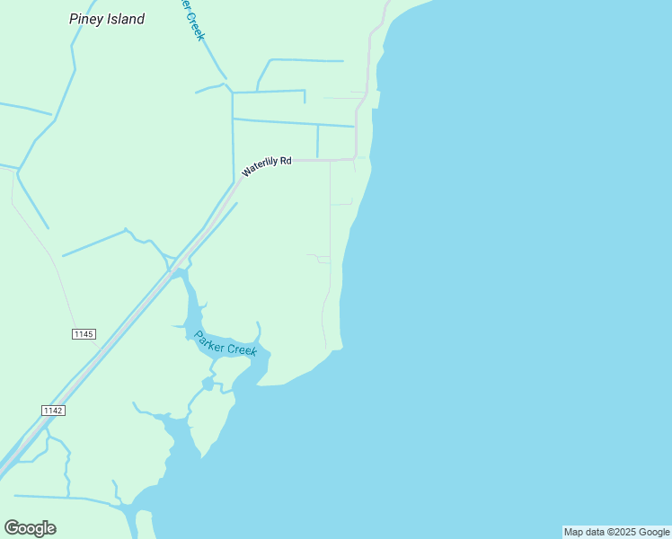 map of restaurants, bars, coffee shops, grocery stores, and more near 161 South Waterlily Road in Coinjock