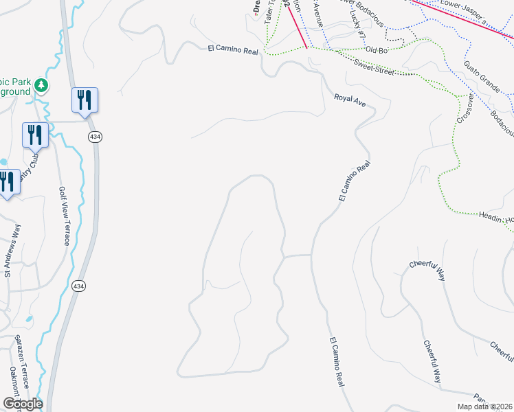map of restaurants, bars, coffee shops, grocery stores, and more near 59 South Vail Overlook in Angel Fire
