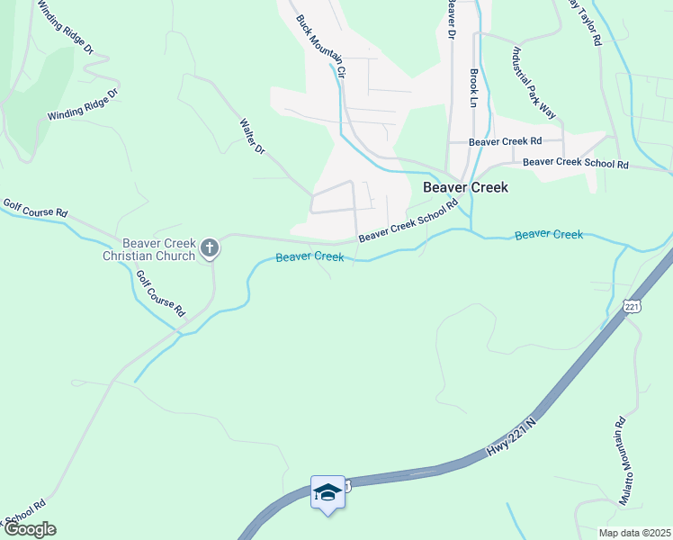 map of restaurants, bars, coffee shops, grocery stores, and more near 187 Angel Drive in West Jefferson