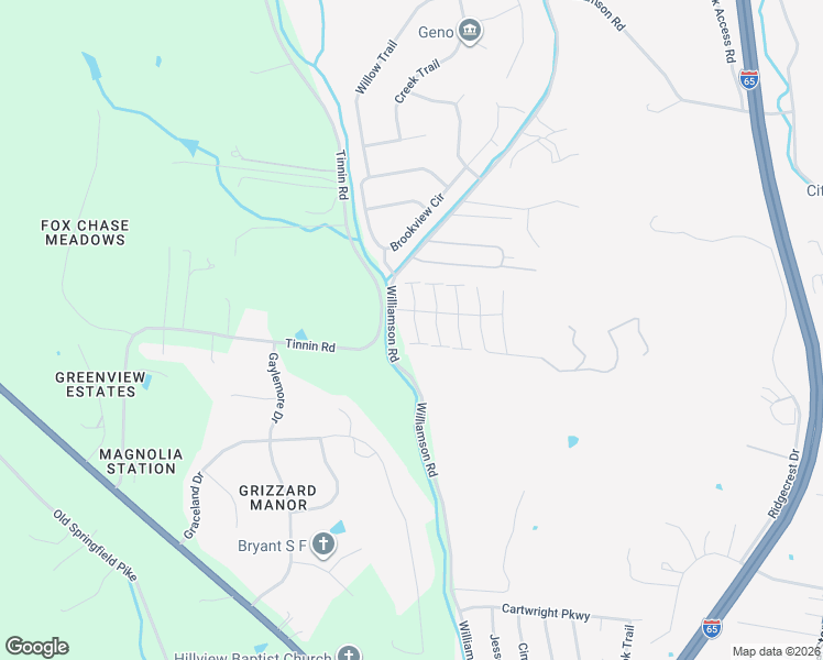 map of restaurants, bars, coffee shops, grocery stores, and more near 2015 Valley Drive in Goodlettsville