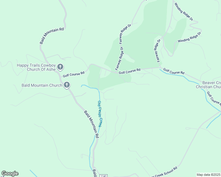 map of restaurants, bars, coffee shops, grocery stores, and more near 415 Mountain Aire Lane in West Jefferson