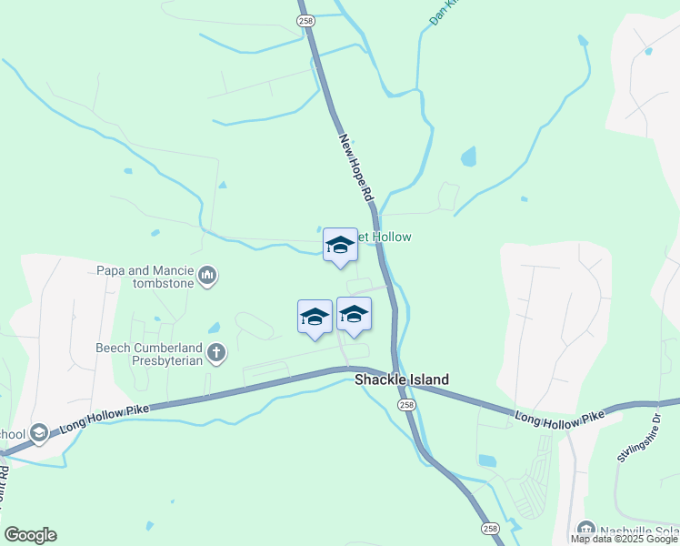 map of restaurants, bars, coffee shops, grocery stores, and more near 2101 New Hope Road in Hendersonville