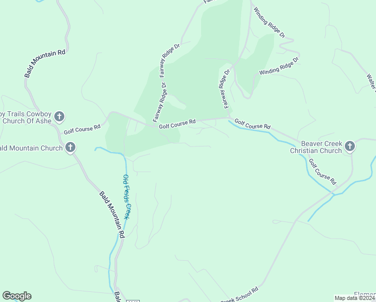map of restaurants, bars, coffee shops, grocery stores, and more near 302 Walter Godbey Road in West Jefferson