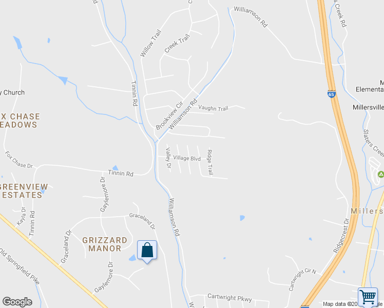 map of restaurants, bars, coffee shops, grocery stores, and more near 1002 Lassiter Drive in Goodlettsville