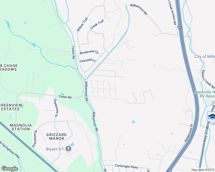 map of restaurants, bars, coffee shops, grocery stores, and more near 1002 Lassiter Drive in Goodlettsville