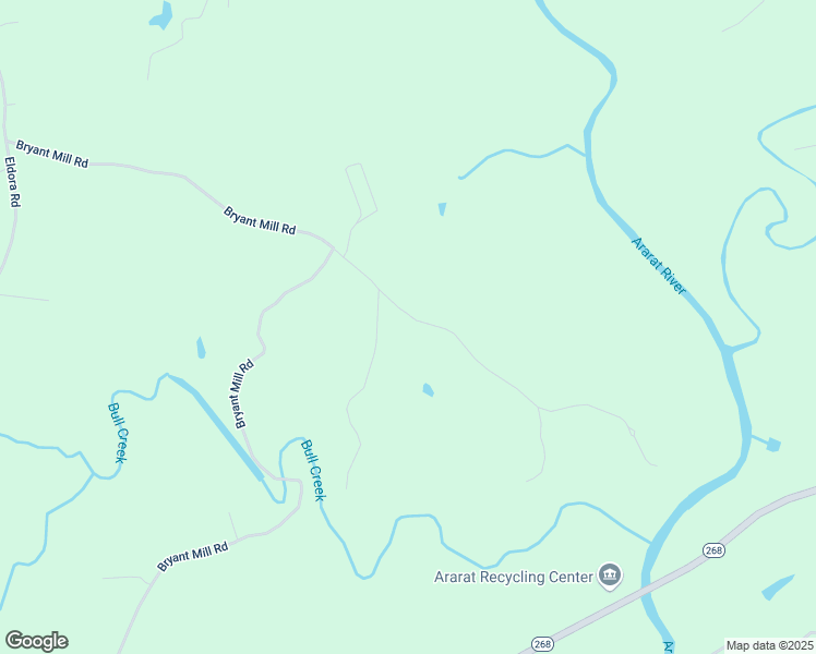 map of restaurants, bars, coffee shops, grocery stores, and more near 216 Cox Ford Road in Ararat