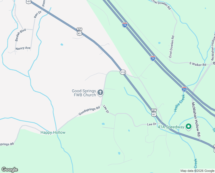 map of restaurants, bars, coffee shops, grocery stores, and more near 2227 Goodsprings Road in Pleasant View