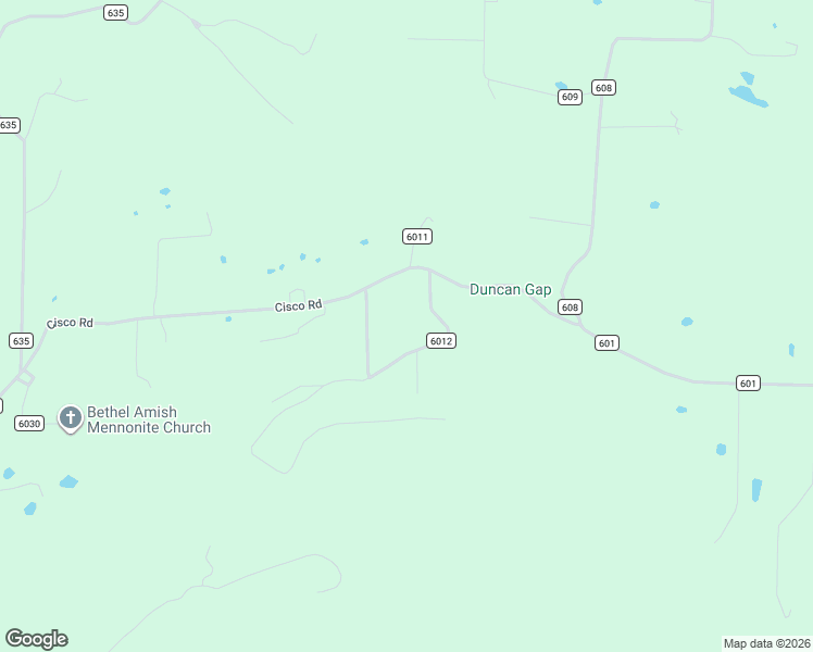 map of restaurants, bars, coffee shops, grocery stores, and more near 161 County Road 6012 in Berryville