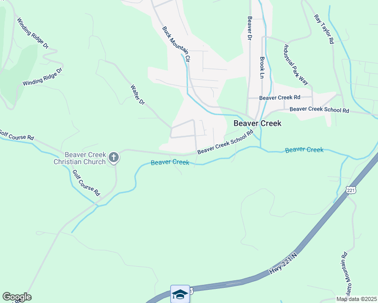 map of restaurants, bars, coffee shops, grocery stores, and more near 115 Rayfield Acres Drive in West Jefferson