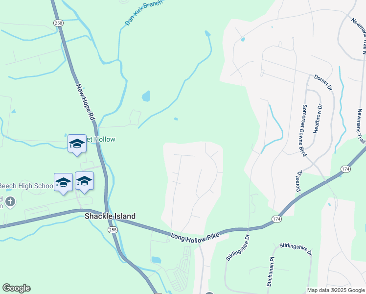 map of restaurants, bars, coffee shops, grocery stores, and more near 112 Carriage Place in Hendersonville