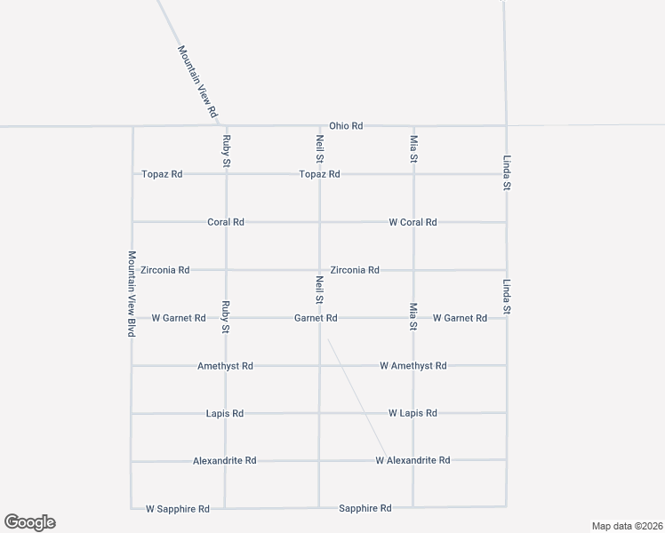 map of restaurants, bars, coffee shops, grocery stores, and more near 1460 Zirconia Road in Pahrump