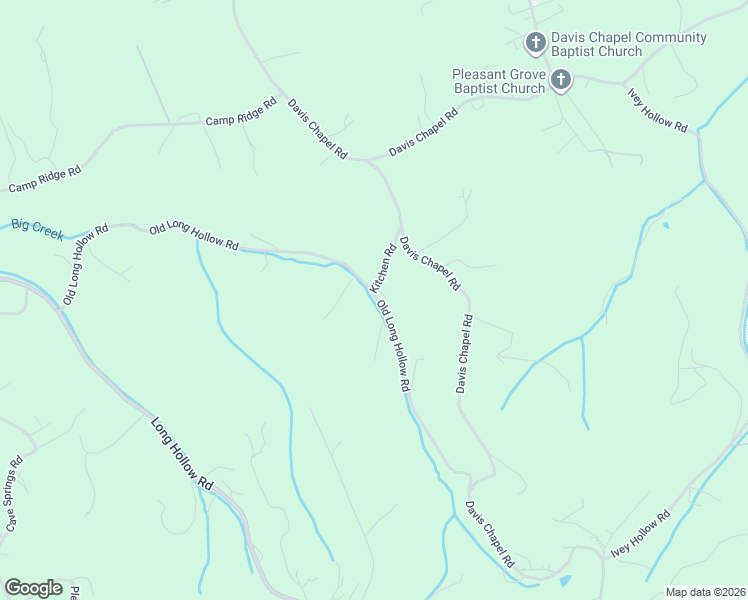map of restaurants, bars, coffee shops, grocery stores, and more near 596 Old Long Hollow Road in LaFollette