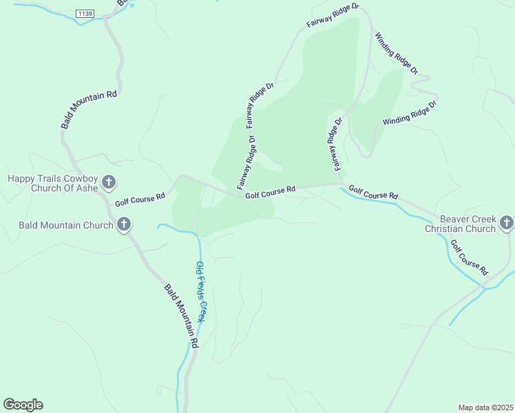 map of restaurants, bars, coffee shops, grocery stores, and more near 1063 Golf Course Road in West Jefferson