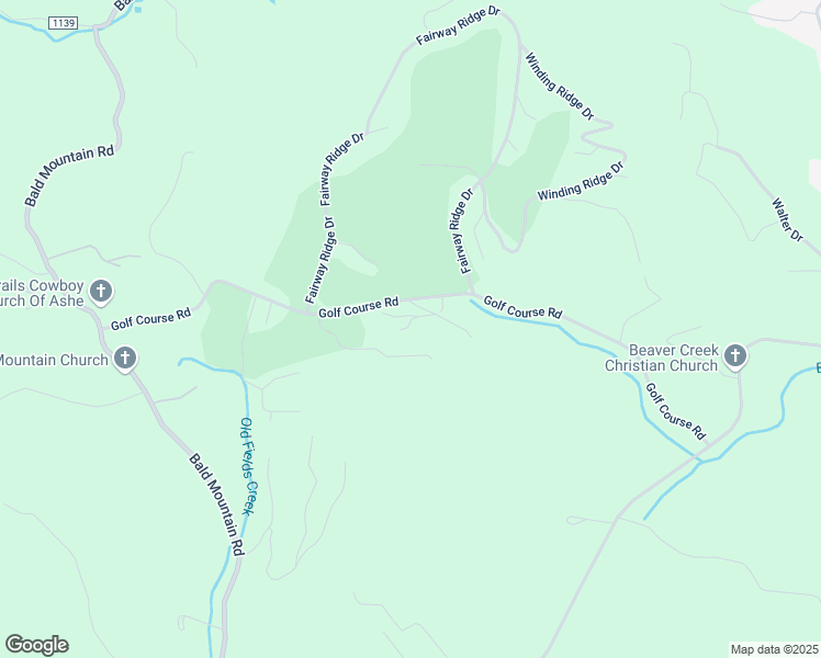 map of restaurants, bars, coffee shops, grocery stores, and more near 837 Golf Course Road in West Jefferson