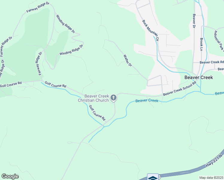 map of restaurants, bars, coffee shops, grocery stores, and more near 1634 Beaver Creek School Road in West Jefferson