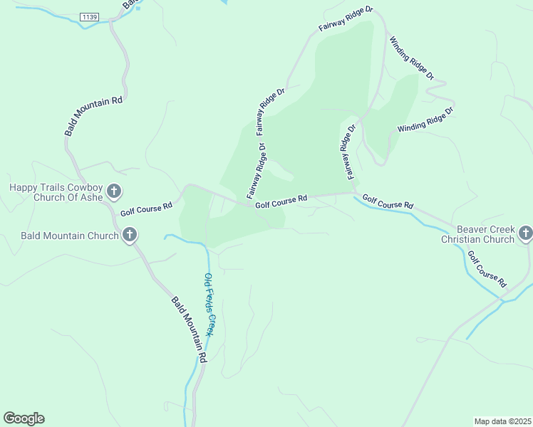 map of restaurants, bars, coffee shops, grocery stores, and more near 1063 Golf Course Road in West Jefferson