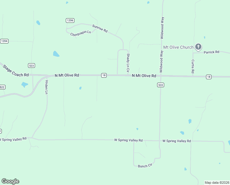 map of restaurants, bars, coffee shops, grocery stores, and more near 15901 North Mount Olive Road in Gravette