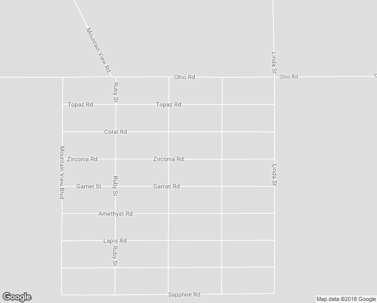 map of restaurants, bars, coffee shops, grocery stores, and more near 1400 Zirconia Road in Pahrump