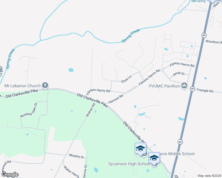 map of restaurants, bars, coffee shops, grocery stores, and more near 123 Melba Ct in Pleasant View