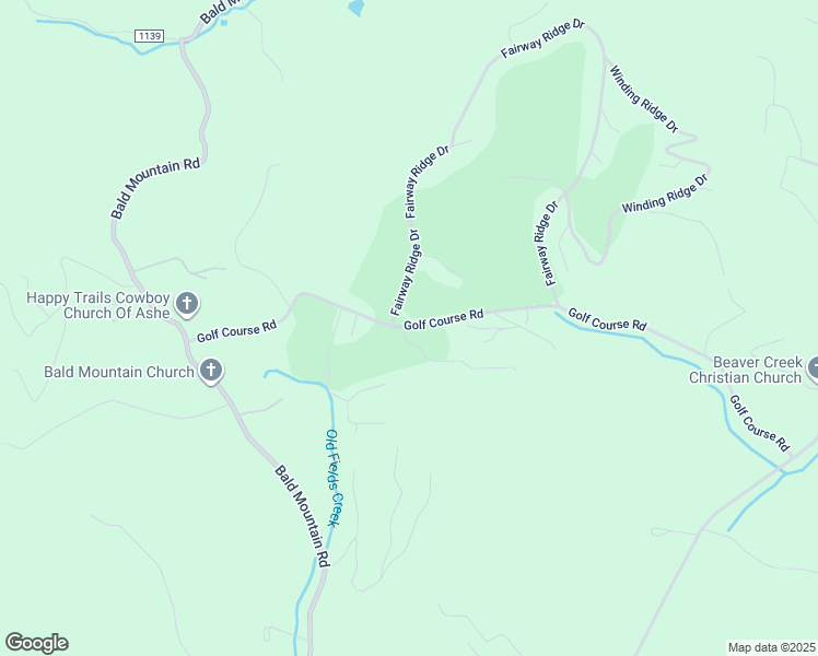 map of restaurants, bars, coffee shops, grocery stores, and more near 1063 Golf Course Road in West Jefferson