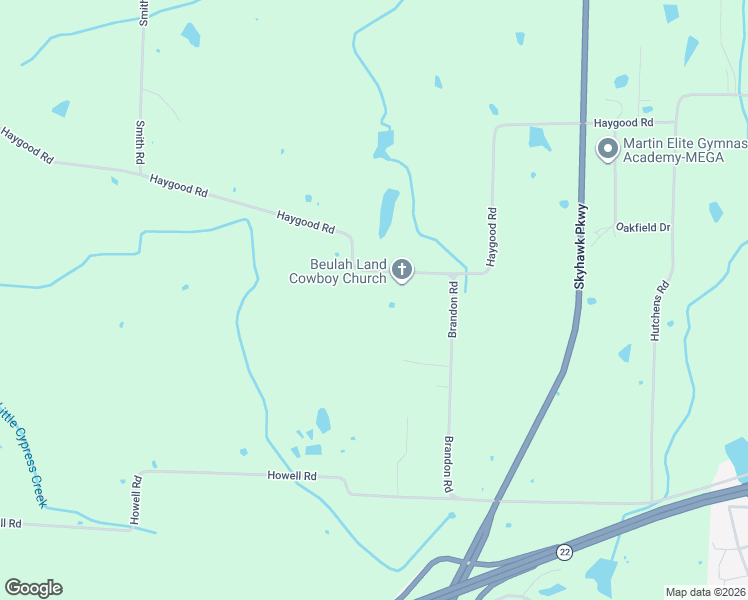 map of restaurants, bars, coffee shops, grocery stores, and more near 1041 Haygood Rd in Martin