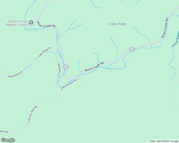 map of restaurants, bars, coffee shops, grocery stores, and more near 7585 Roan Creek Rd in Butler