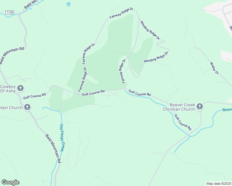 map of restaurants, bars, coffee shops, grocery stores, and more near 837 Golf Course Road in West Jefferson