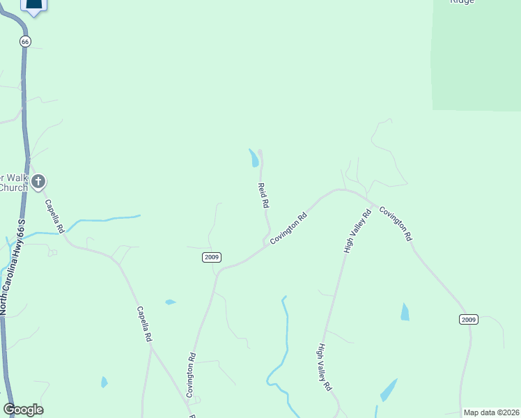 map of restaurants, bars, coffee shops, grocery stores, and more near 1065 Reid Road in King