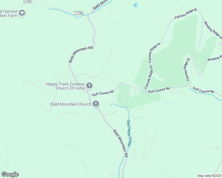 map of restaurants, bars, coffee shops, grocery stores, and more near 1458 Golf Course Road in West Jefferson