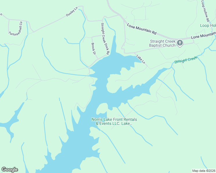map of restaurants, bars, coffee shops, grocery stores, and more near 290 Summer Breeze Lane in New Tazewell